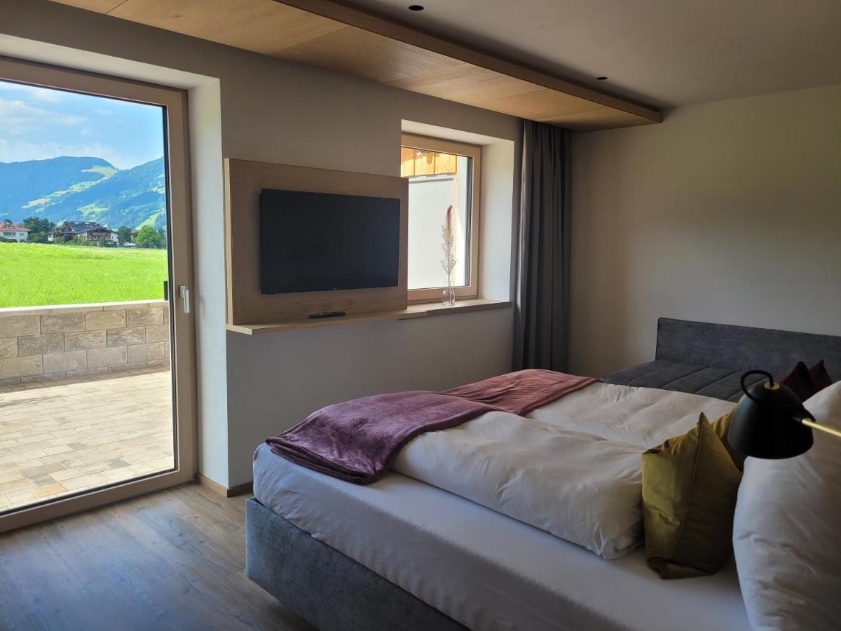 Ferienwohnung Alpen Quartier Uderns Exterior foto